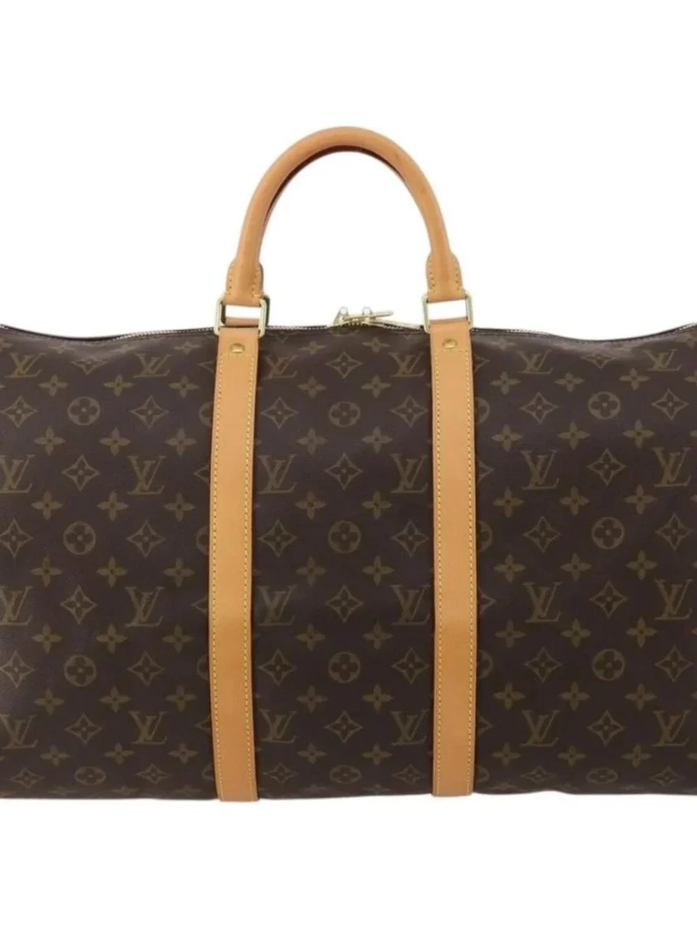 LOUIS VUITTON Monogram Keepall 45 Boston Bag M41428 LV Auth 187449A